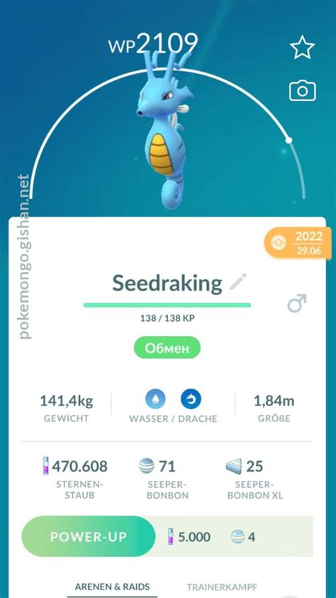 kingdra pokemon go.